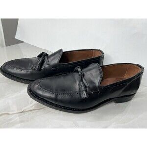 Allen Edmonds Grayson 8217 Black Men Slip On Shoes Loafers Leather US Sz 8 D